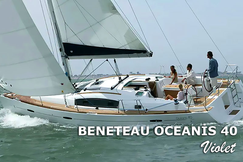Violet BENETEAU OCEANİS 40 yacht charter