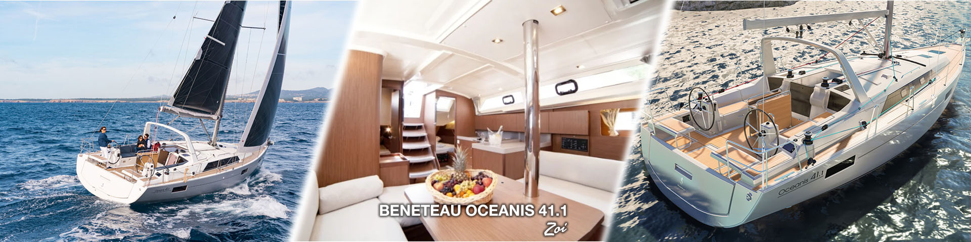 Zoi beneteau oceanis 41.1 yacht charter