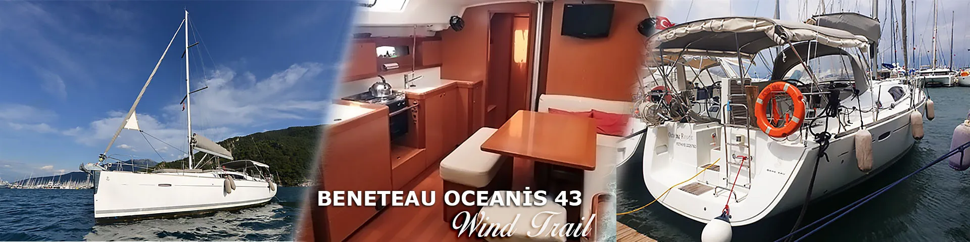 wind trail yacht banner lilium beneteau ocenis 43