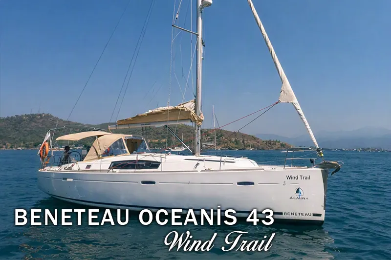 Wind Trail Beneteau Oceanis 43 sailing boat charter