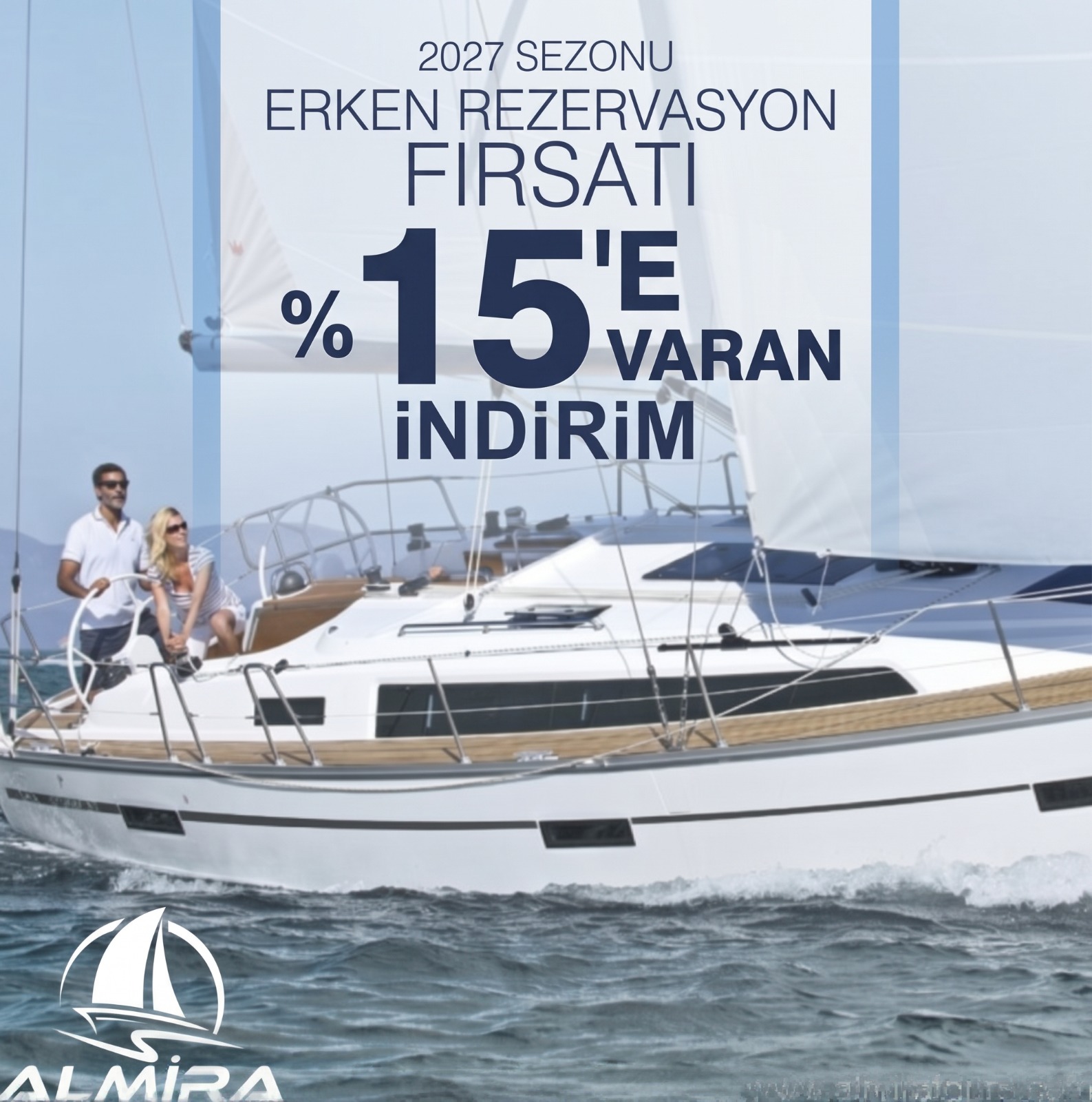 erken rezervasyon yat kiralamada yüzde 15 indirim